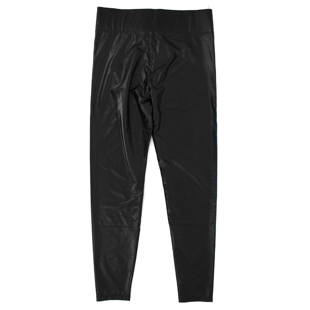 David Lerner Layla High Waist Faux Leather Legging Medium NEW Vegan - Picture 5 of 7